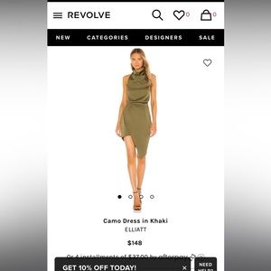 Revolve… Elliat Women's Halter Dress Size Small